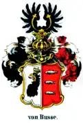 Wappen der Herren von Busse nach Leonhard Dorst, (1748)