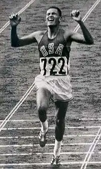 Billy Mills bei Olympia 1964