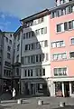 Ida Bindschedlers Geburtshaus am Weinplatz in Zürich