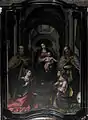 Simone Peterzano: Sacra Conversazione, Kirche San Maurizio
