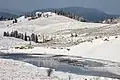 Der Fluss im Winter