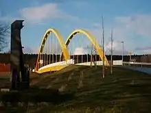 Neue Kapellenbrücke über den Dortmund-Ems-Kanal in Birgte