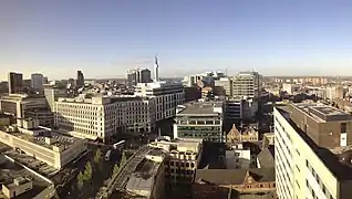 Der Business District von Birmingham diente London als Kulisse
