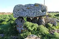Der Dolmen von Sarbogadas