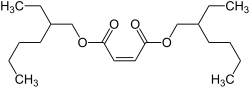 Strukturformel von Bis(2-ethylhexyl)maleat