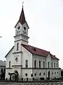 Ehemalige evangelisch-lutherische, jetzt rumänisch-orthodoxe Kirche „Mariä Himmelfahrt“ in Illischestie (1901)