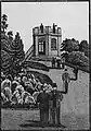 Der Aussichtsturm, der vor der Errichtung der Bismarcksäule bestand