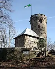 Der Bismarckturm auf dem Hemsberg