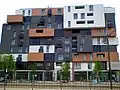 Architektur entlang des Boulevards