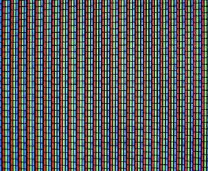 Matrix eines Fernsehbildschirmes