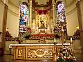 Hauptaltar der Kirche