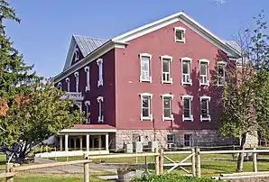 Das Blaine County Courthouse in Hailey, gelistet im NRHP