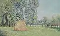 Blanche Hoschedé-Monet: La meule, Plaines des Ajoux, Giverny