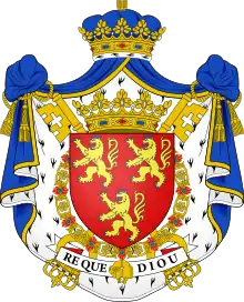 Wappen Talleyrands zur Zeit der bourbonischen Restauration