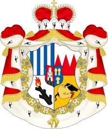 Mittleres Wappen (Primogenitur)
