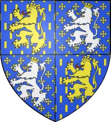 Wappen der Grafen von Nassau-Saarbrücken 1442–1527