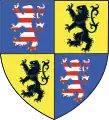 Wappen der Wettinerals Landgrafen von Thüringen und Markgrafen von Meißen