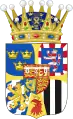 Wappenschild von Louise von Schweden