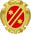 Wappen der Buonaparte aus Sarzana, Ligurien