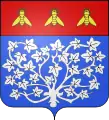 Wappen von Amiens (Frankreich) mit großer Ranke