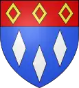 Fensterrauten im Schildhaupt, Spindeln im Feld (Loudéac FR)
