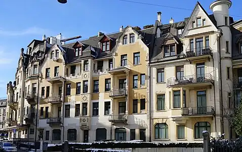 Rückseiten von Nr. 41, 45 und 47