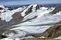 Blick in Richtung Vernagtferner mit der Hochvernagtspitze