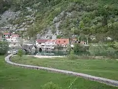 Blick auf Rijeka Crnojevića