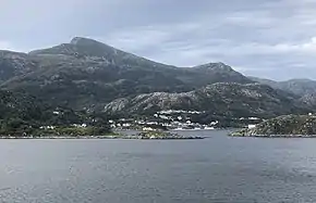 Blick auf Tennebø von Süden, 2019