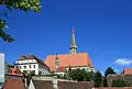 Pfarrhof, Margaretenkapelle und Stadtpfarrkirche