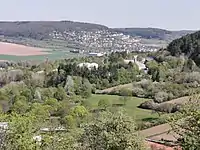 Blick auf die ehemalige Tauberfranken-Kaserne in Lauda