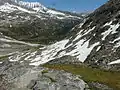 Blick von der Hütte ins Rainbachtal