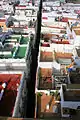 Blick von der Torre Tavira auf die Dachterrassen