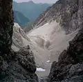 Blick von der hinteren Dremelscharte
