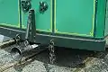 Detailansicht der Trompetenkupplung beim Ce 2/2 52 der Städtische Strassenbahnen Bern