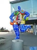 Blue Nana in Hamburg