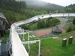 Rennschlitten- und Bobbahn Altenberg (1983–1986)