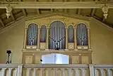 Prospekt der Baer-Orgel