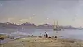 Foce della Vuachère, um 1860