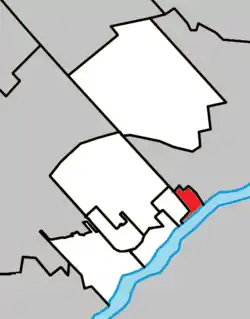 Lage in der MRC Thérèse-De Blainville