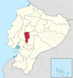 Lage in Ecuador