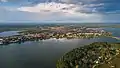 Luftbild der Stadt