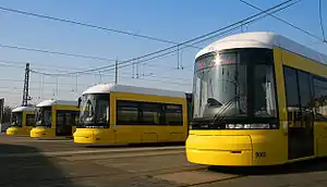 Bombardier Flexity Berlin 3001, 4001, 8001, 9001 BVG Berlin