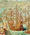 Bombardment von La Goletta.