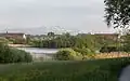 Bommer Weiher mit Blick auf den Säntis