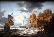 Hafen im Orient(Königliche Museen der Schönen Künste, Brüssel)