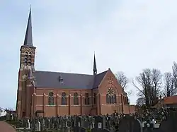 Bonifatiuskerk in Kwadendamme