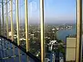 Bonn Posttower, Aussichtsdeck auf der Vorstandsetage
