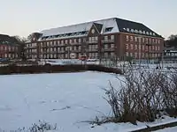 Bonte-Kaserne im Winter 2015