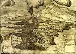 Giovanni Alfonso Borelli 1670. Ätna-Ausbruch 1669